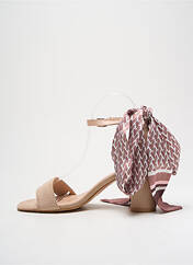 Sandales/Nu pieds beige ERYNN pour femme seconde vue