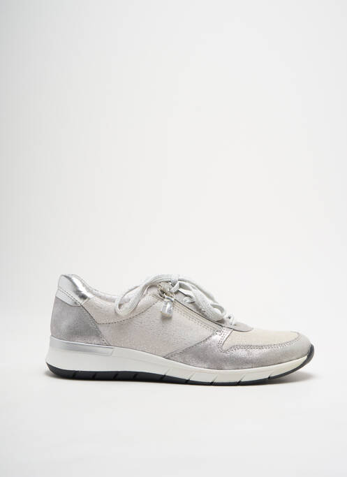 Chaussures de confort argent ACO pour femme