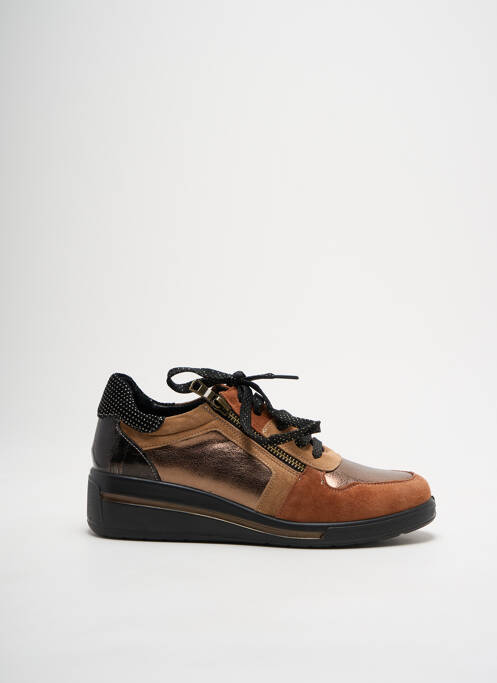 Chaussures de confort marron PEDI GIRL pour femme