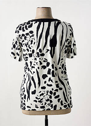 T-shirt stretch manches courtes noir MERI & ESCA femme