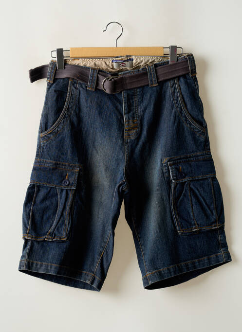 Bermuda bleu LEE COOPER pour homme
