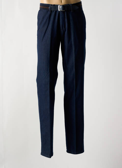 Pantalon chino bleu GS CLUB pour homme