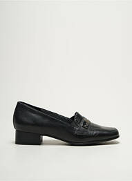 Mocassins matière lisse talon plat jusqu'à 3cm noir ARTIKA SOFT femme