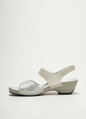 Sandales/Nu pieds argent SUAVE pour femme seconde vue