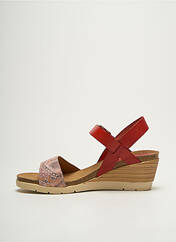 Sandales/Nu pieds rouge PEDRO TORRES pour femme seconde vue