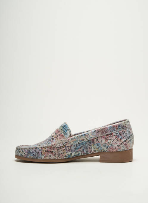 Mocassins argent ARTIKA SOFT pour femme