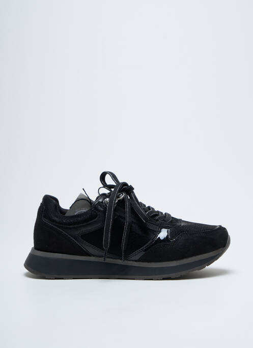Baskets fermeture zip et lacets talon plat jusqu'à 3cm noir TAMARIS femme