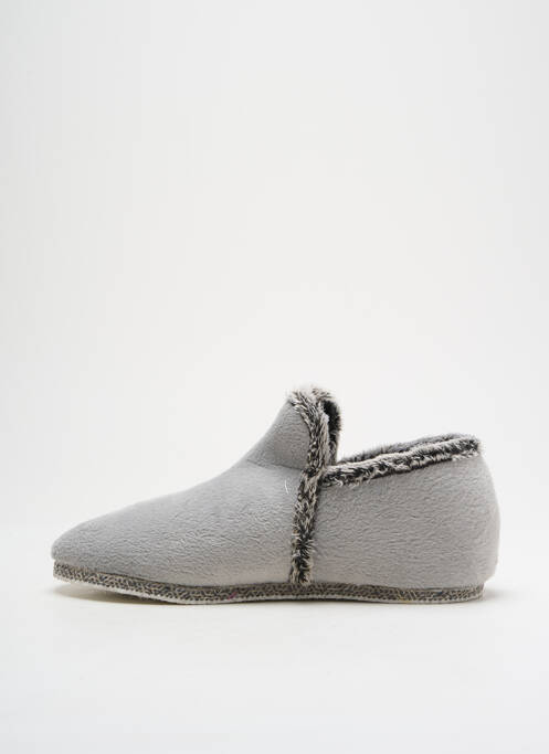 Chaussons/Pantoufles gris FARGEOT pour femme