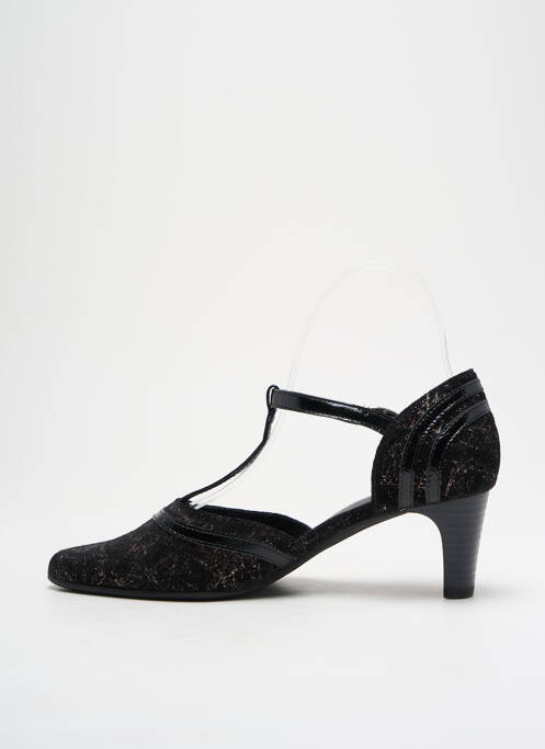 Sandales/Nu pieds noir GEO-REINO pour femme