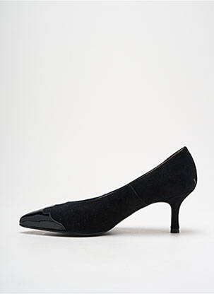 Escarpins nubuck talon de 4 à 6cm noir DANSI femme