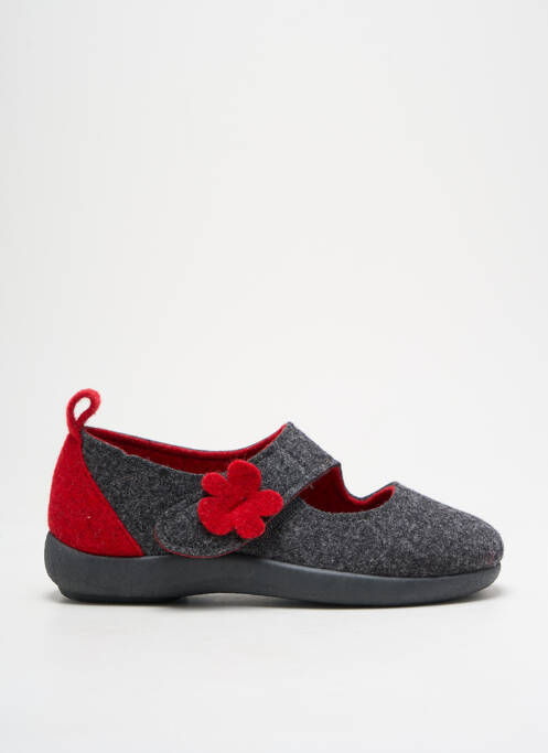 Chaussons/Pantoufles rouge LA VAGUE pour femme