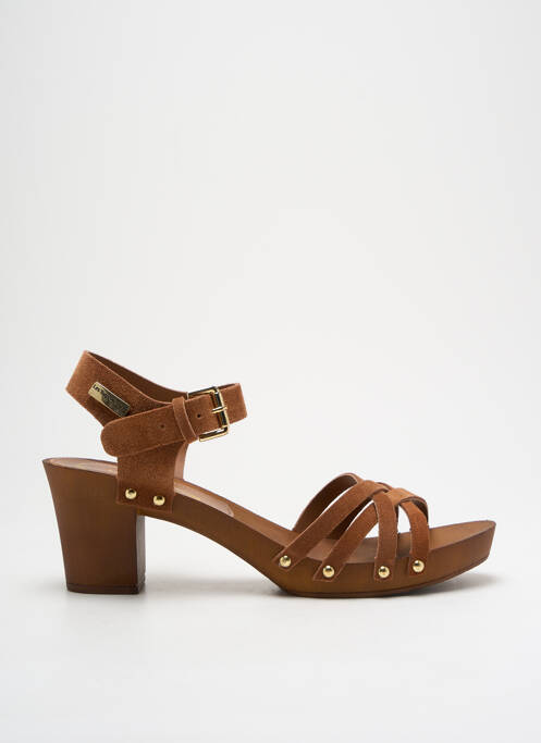 Sandales/Nu pieds marron LES TROPEZIENNES PAR M.BELARBI pour femme