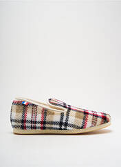 Chaussons/Pantoufles beige BELLAMY pour femme seconde vue