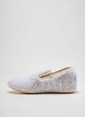 Chaussons/Pantoufles gris BELLAMY pour femme seconde vue