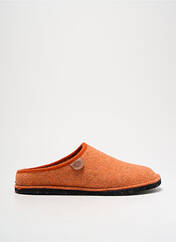 Chaussons/Pantoufles orange CHAUSSE MOUTON pour femme seconde vue