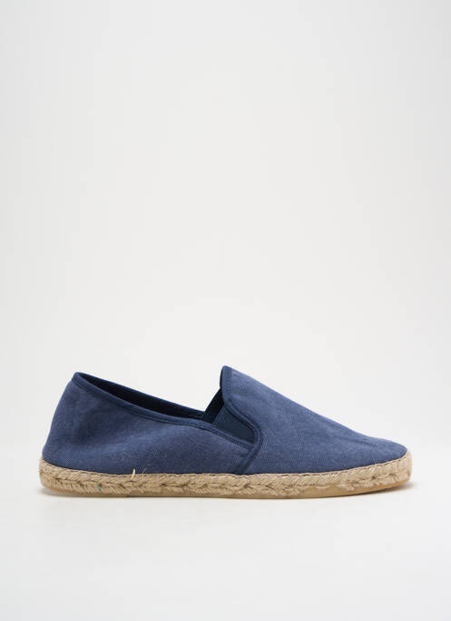 Espadrilles bout rond bout rond bleu LA MAISON DE L'ESPADRILLE homme