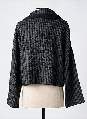 Veste casual coupe cintrée noir LUUKAA femme