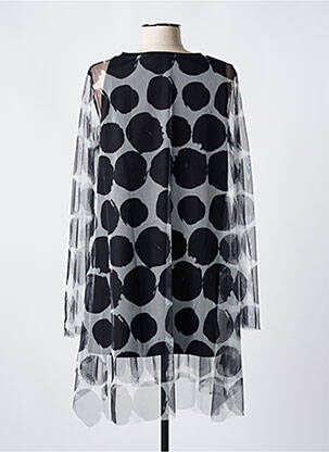 Tunique manches longues légère et transparente noir LUUKAA femme