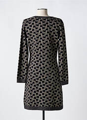 Robe mi-longue noir LEO & UGO pour femme seconde vue