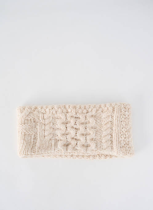 Col / tour de cou coutures renforcées beige TRICOT CHIC femme