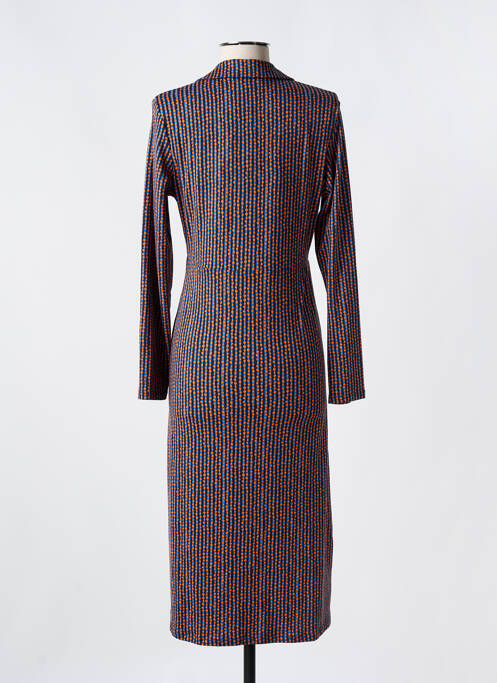 Robe mi-longue bleu SURKANA femme