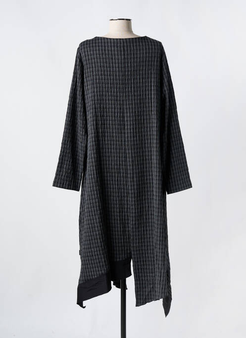 Robe mi-longue noir LUUKAA pour femme