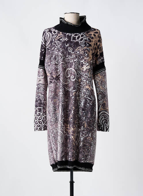 Robe pull noir BEATE HEYMANN pour femme