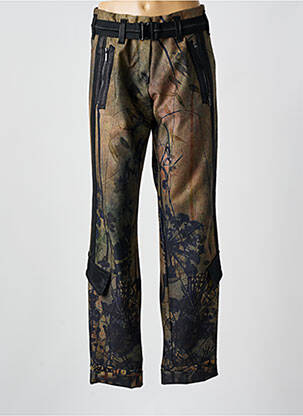 Pantalon droit stretch taille normale vert BEATE HEYMANN femme