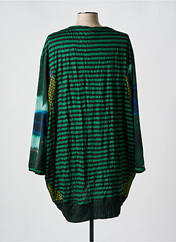 Robe courte vert ALEMBIKA pour femme seconde vue