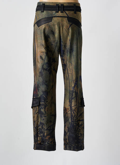 Pantalon droit vert BEATE HEYMANN pour femme