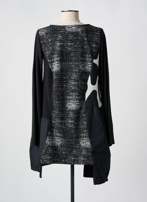 Tunique manches longues noir URBAN BY ALEMBIKA femme