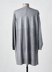 Gilet manches longues gris SEE YOU pour femme seconde vue