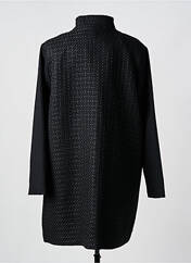 Manteau long noir CISO pour femme seconde vue