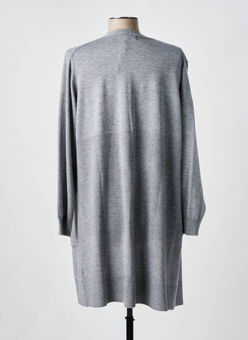 Gilet manches longues gris SEE YOU pour femme