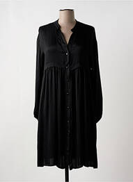 Robe courte manches longues manches longues noir PAKO LITTO femme