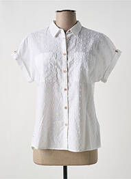 Chemisier manches courtes manches courtes blanc WHITE STUFF femme