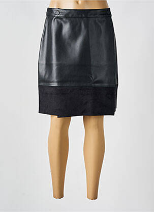 Jupe courte taille normale noir LOLA ESPELETA femme