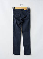 Pantalon chino bleu HAPPY pour femme seconde vue