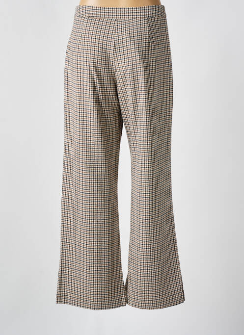 Pantalon large marron LAURE + MAX pour femme