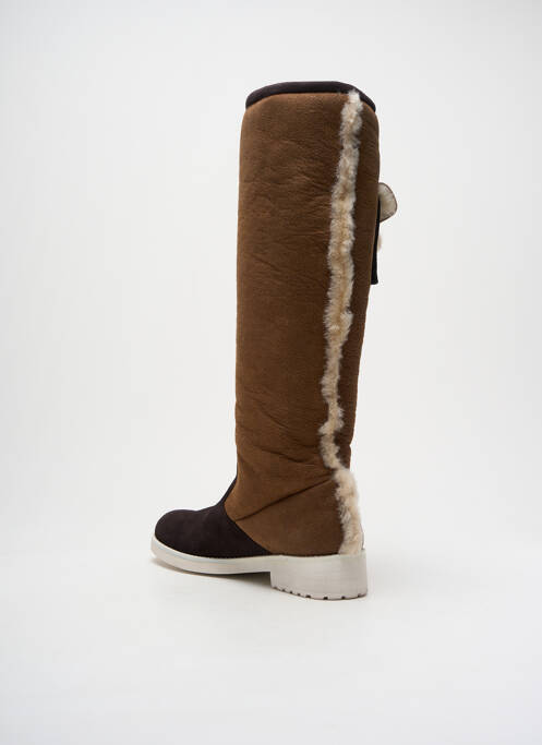 Bottes marron LOVE MOSCHINO pour femme