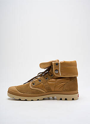 Bottines/boots matière lisse talon plat jusqu'à 3cm marron PALLADIUM femme