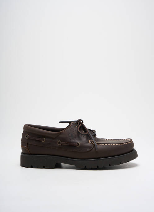 Chaussures bâteau marron AIGLE pour homme