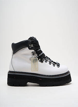 Bottines/boots matière lisse talon de 4 à 6cm noir ART femme