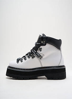 Bottines/boots matière lisse talon de 4 à 6cm noir ART femme