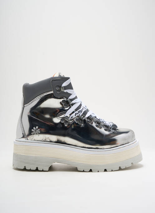 Bottines/Boots argent ART pour femme