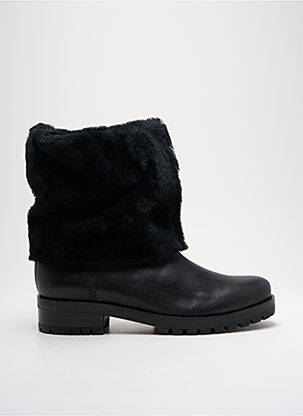 Bottes matière lisse talon de 4 à 6cm noir KENNEL UND SCHMENGER femme