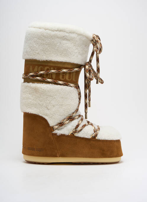 Bottes marron MOON BOOT pour femme