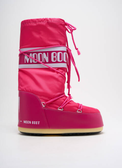 Bottes rose MOON BOOT pour femme