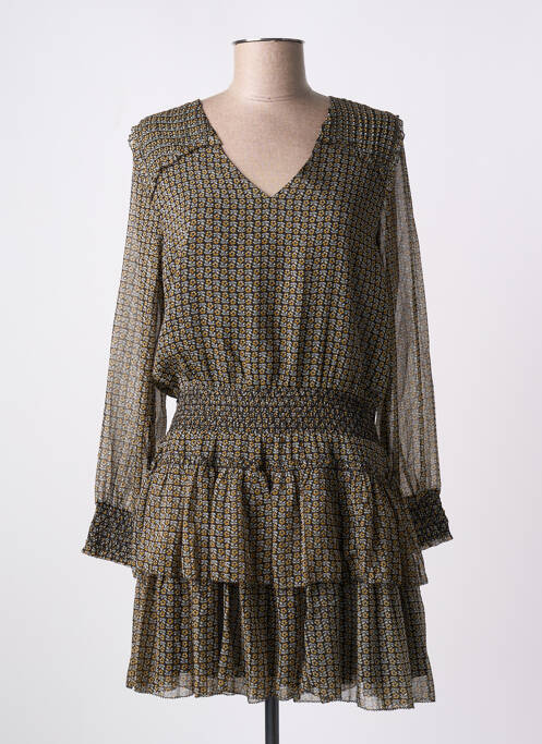 Robe courte manches longues manches longues noir PEPE JEANS femme