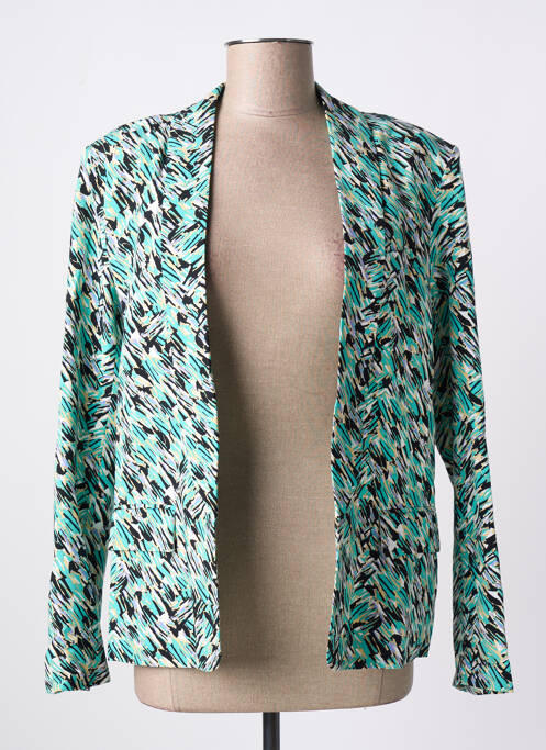Blazer col châle bleu RUE MAZARINE femme